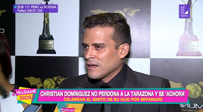 Christian Domínguez no perdona a Karla Tarazona y se ‘achora’