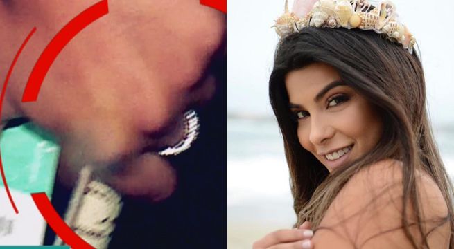 Ivana Yturbe luce el anillo que le dio Jefferson Farfán hasta cuando está cerca Mario Irivarren