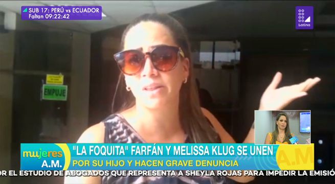 Jefferson Farfán y Melissa Klug se unen por su hijo