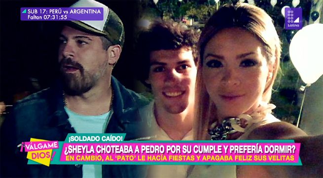 Sheyla choteaba a Pedro por su cumple, pero a Patricio hasta le organizaba fiestas