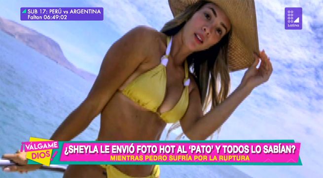 ¿Sheyla Rojas le envió foto hot a Patricio Parodi y todos lo sabían?