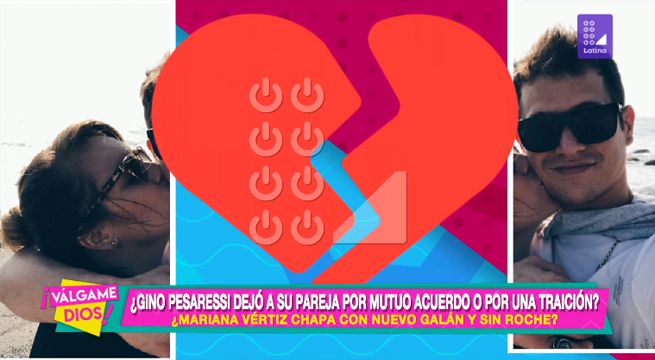 ¿Gino Pesaressi dejó a su pareja por mutuo acuerdo o por una traición?