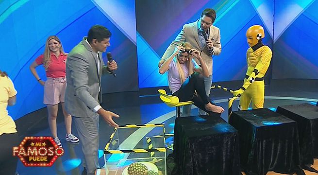 Mi famoso puede: Brenda Carvalho pasó el susto de su vida en este juego
