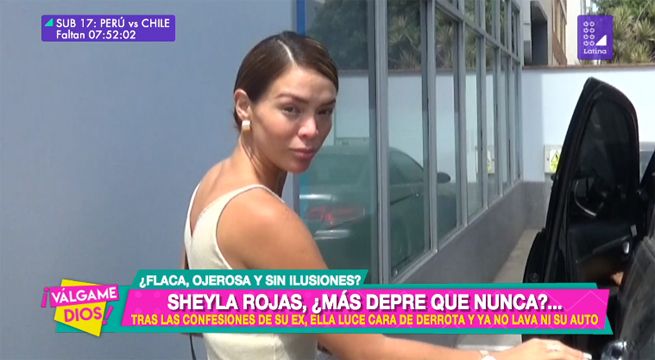 Sheyla Rojas, ¿más depre que nunca?