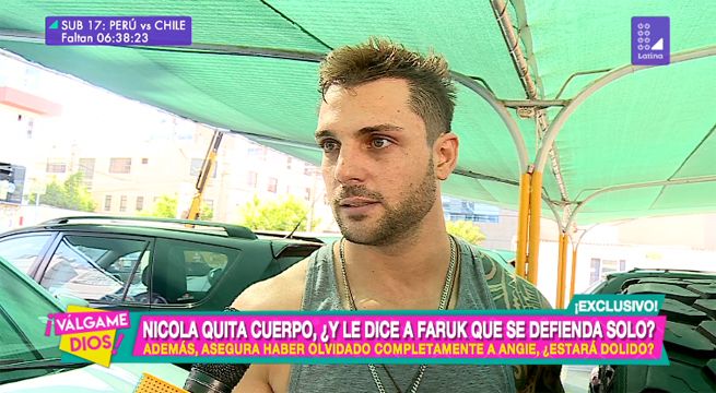 ¿Nicola Porcella quita cuerpo y le dice a Faruk que se defienda solo?