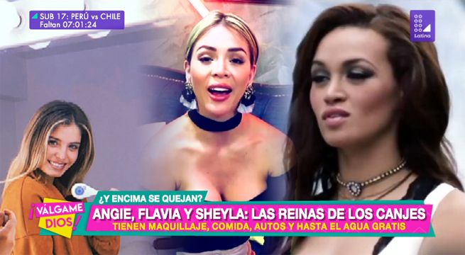 Angie Arizaga, Flavia Laos y Sheyla Rojas: Las reinas de los canjes