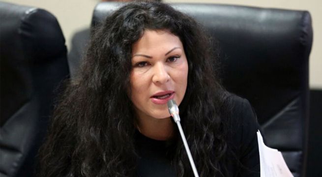Congresista Yesenia Ponce se quejó de que gana muy poco como legisladora