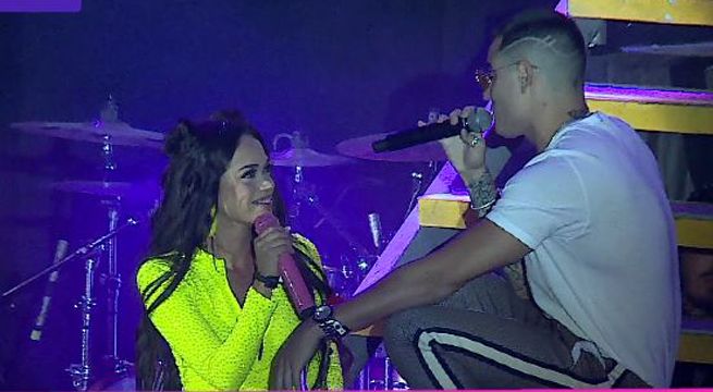¿Mayra Goñi y cantante cubano Nesty son captados dándose un tierno beso? [Video]