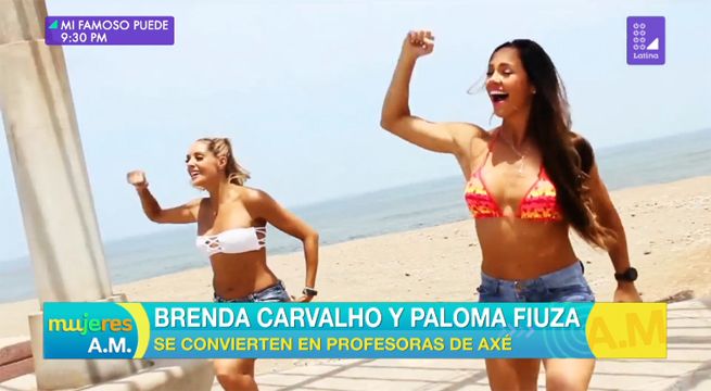 Brenda Carvalho y Paloma Fiuza se convierten en profesoras de Axé
