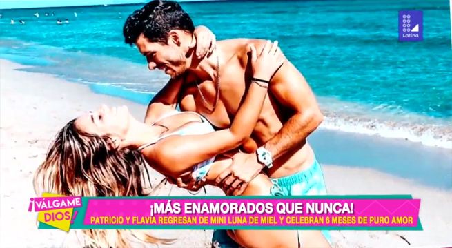 Patricio Parodi y Flavia Laos celebran seis meses de relación con mini luna de miel