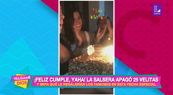 Yahaira Plasencia cumple 25 años y esto le regalarían los famosos