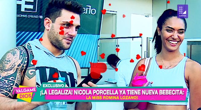 ¡La legaliza!: Nicola Porcella confirma que está saliendo con Romina Lozano [VIDEO]