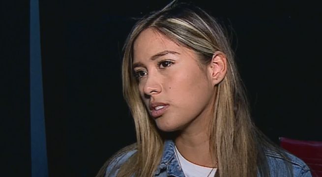 Las primeras imágenes de la presentación de Claudia Meza en El Valor de la Verdad
