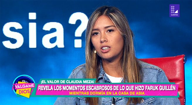 Claudia Meza reveló los momentos escabrosos de lo que hizo Faruk Guillén