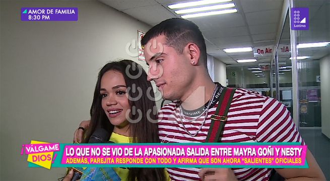 Mayra Goñi y Nesty confirman que son salientes oficiales