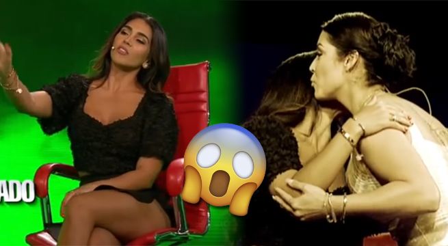 Así fue el encuentro de Vania Bludau con Karla Tarazona en ‘El Valor de la Verdad’ [VIDEO]