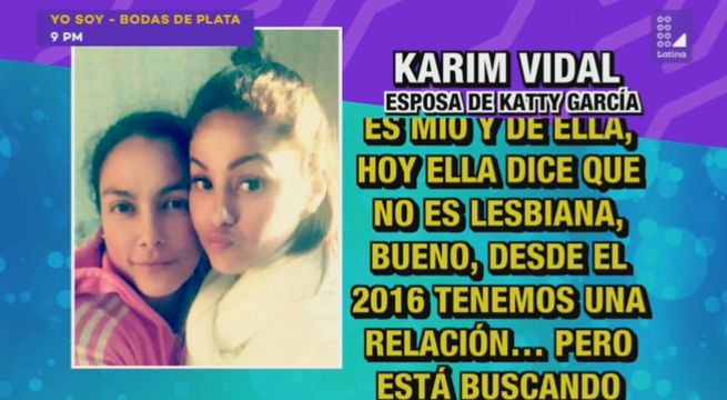 Karim Vidal y Katty García se casaron enamoradas y hoy se enfrentar por su hijo