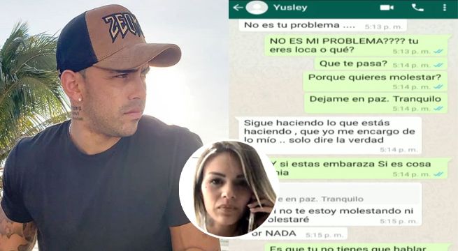 Diego Chávarri muestra conversaciones con su expareja al enterarse de su embarazo [VIDEO]