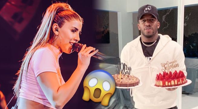 Yahaira Plasencia le cantó ‘happy birthday’ a Jefferson Farfán y esta fue su reacción [VIDEO]