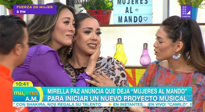 Mirella Paz le dijo adiós a ‘Mujeres al Mando’ [VIDEO]