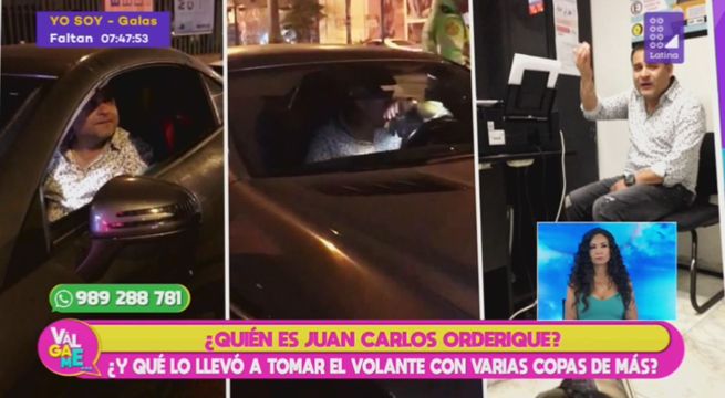 ¿Quién es Juan Carlos Orderique y qué lo llevó a tomar el volante con varias copas de más?