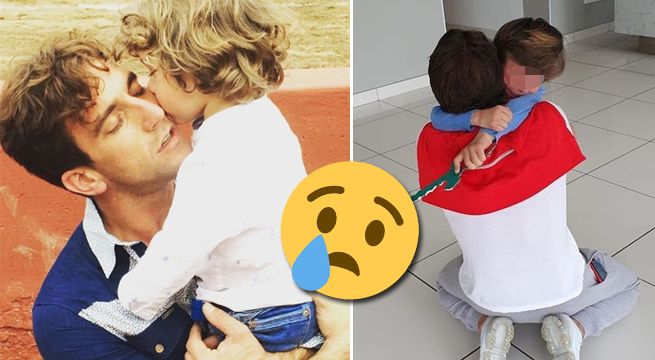Así fue el emotivo encuentro de Antonio Pavón con su hijo [FOTOS]