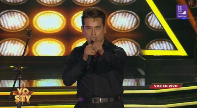El imitador de Luis Miguel sorprendió al jurado con su puesta en escena