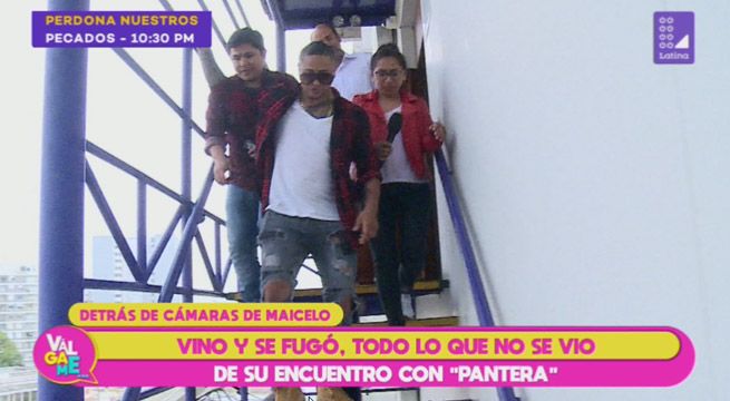 Lo que no se vio del encuentro entre Jonathan Maicelo y ‘Pantera’ Zegarra