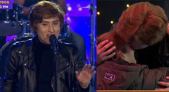 Imitador de Federico Moura de Virus lloró de emoción por especial visita que recibió