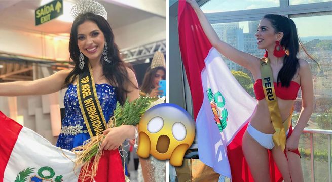 Miss Teen desfila con la bandera peruana como pareo y recibe lluvia de críticas [VIDEO]
