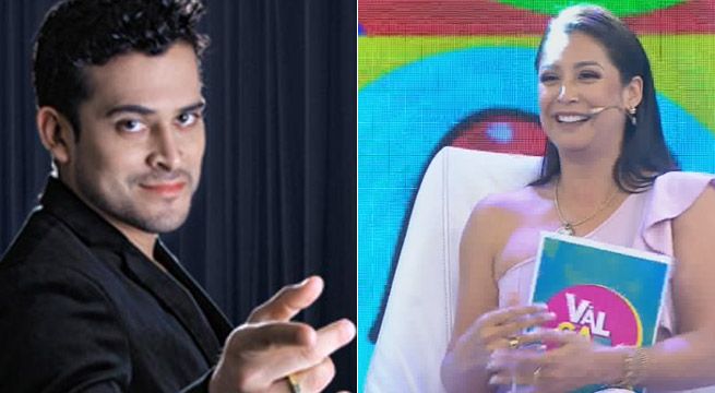 Christian Domínguez y Karla Tarazona coquetean en vivo