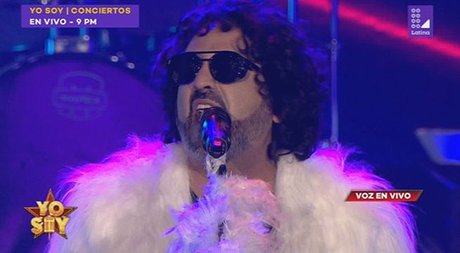 Imitador de Fito Páez cantó “A rodar mi vida” en su gala del lunes