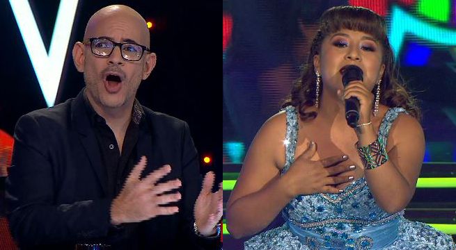 Imitadora de Anita Santivañez cantó “Gracias cariño” en su gala del viernes