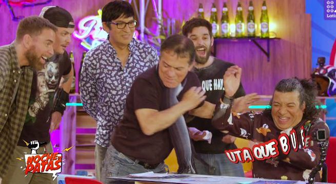 El Chato Barraza se chapó a Carlos Vílchez para ganarle en este versus de chistes