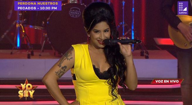 Imitadora de Amy Winehouse cantó “Rehab” y logró el reconocimiento de todos