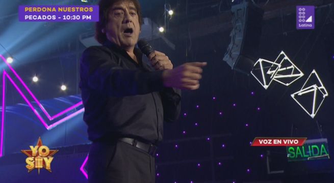 El imitador de Raphael cantó “Estar enamorado”