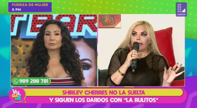 Shirley Cherres no suelta a Janet Barboza y sigue con los dardos