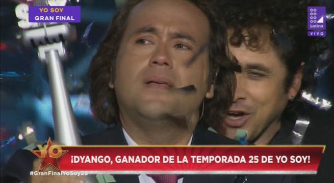 Imitador de Dyango ganó la temporada 25 de Yo Soy