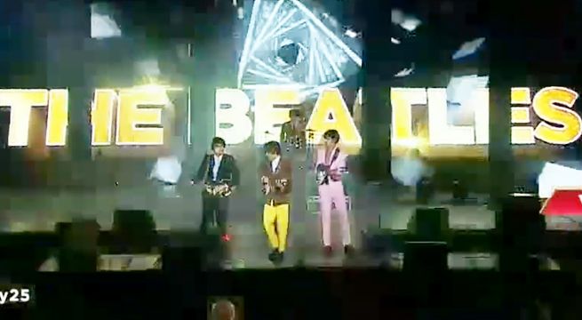 Así fue la participación de The Beatles en la Gran Final de Yo Soy [VIDEO]