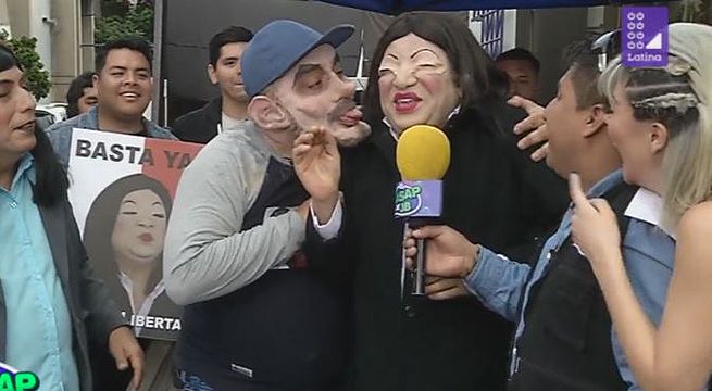 Mark Frito estuvo más que cariñoso con Keiko Yukimori tras su liberación