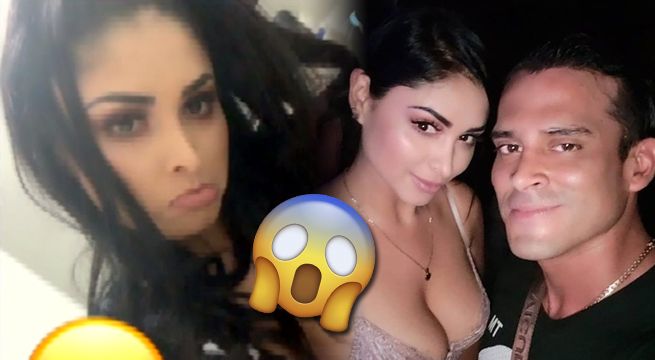 Pamela Franco se reporta enferma, pero luego celebra su primer mes con Christian Domínguez  [VIDEO]