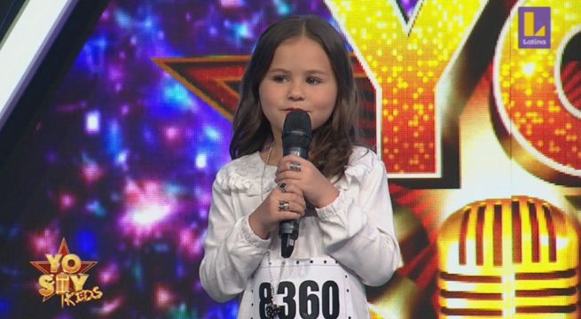 La pequeño imitadora de Joy nos regaló el tema “Corre”