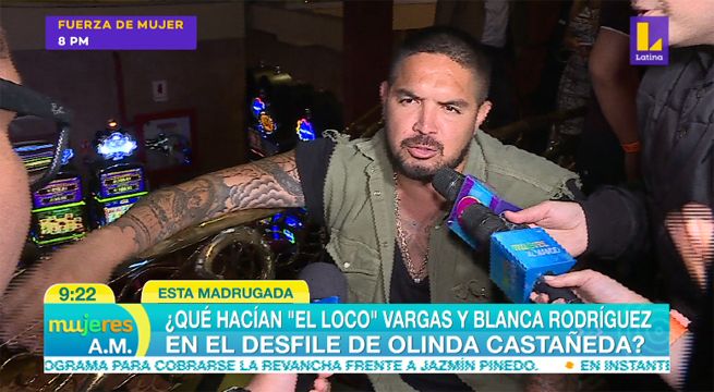¿Qué hacían el ‘Loco’ Vargas y su esposa en el desfile de Olinda Castañeda? [VIDEO]