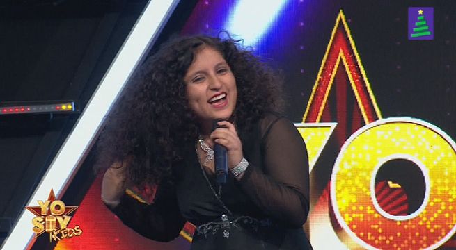 La joven imitadora de Amanda Miguel interpretó el tema “Castillos”