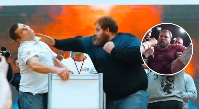 Campeón mundial de cachetadas es derrotado por primera vez con un impresionante nocaut [VIDEO]