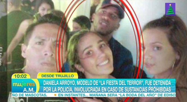Daniella Arroyo fue detenida por la policía, involucrada en caso de sustancias prohibidas