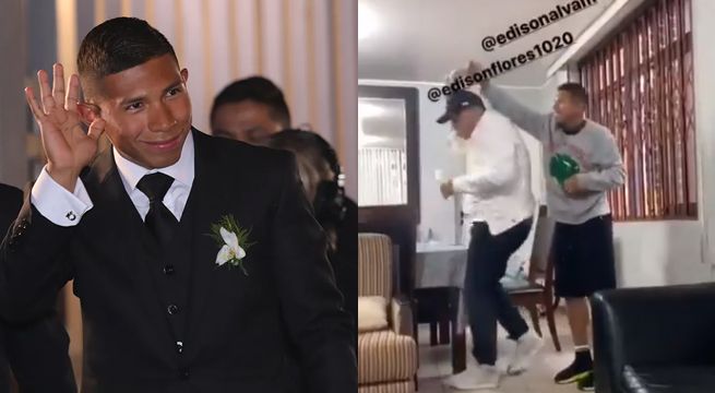 Edison Flores baila con un amigo y despierta risas en las redes sociales [VIDEO]