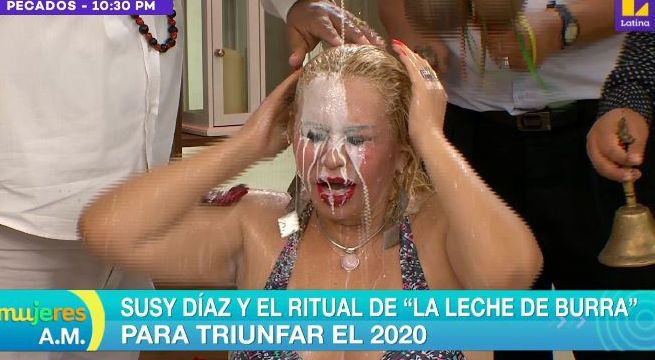 Susy Díaz nos reveló sus secretos para recibir el Año Nuevo