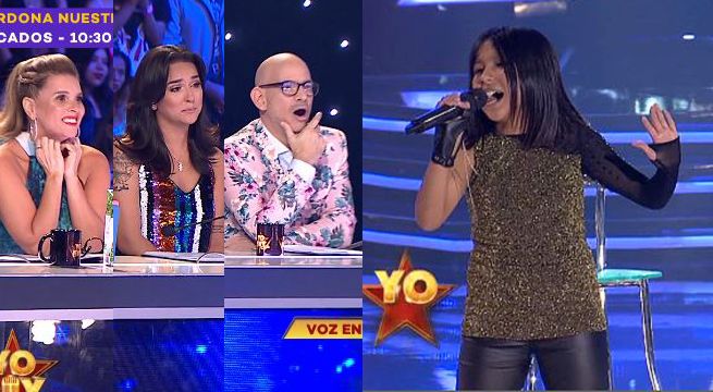 Imitadora de Laura Pausini sorprendió al jurado en su primer concierto en vivo