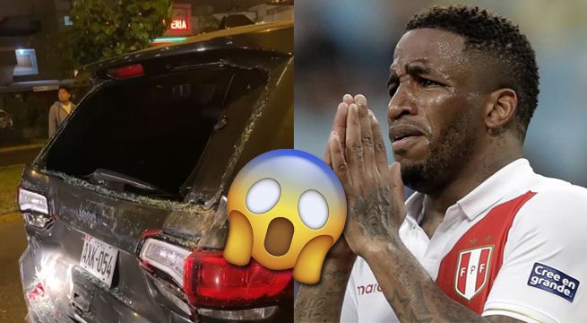 Jefferson Farfán se salva de morir tras sufrir un fuerte accidente en su camioneta [FOTOS]